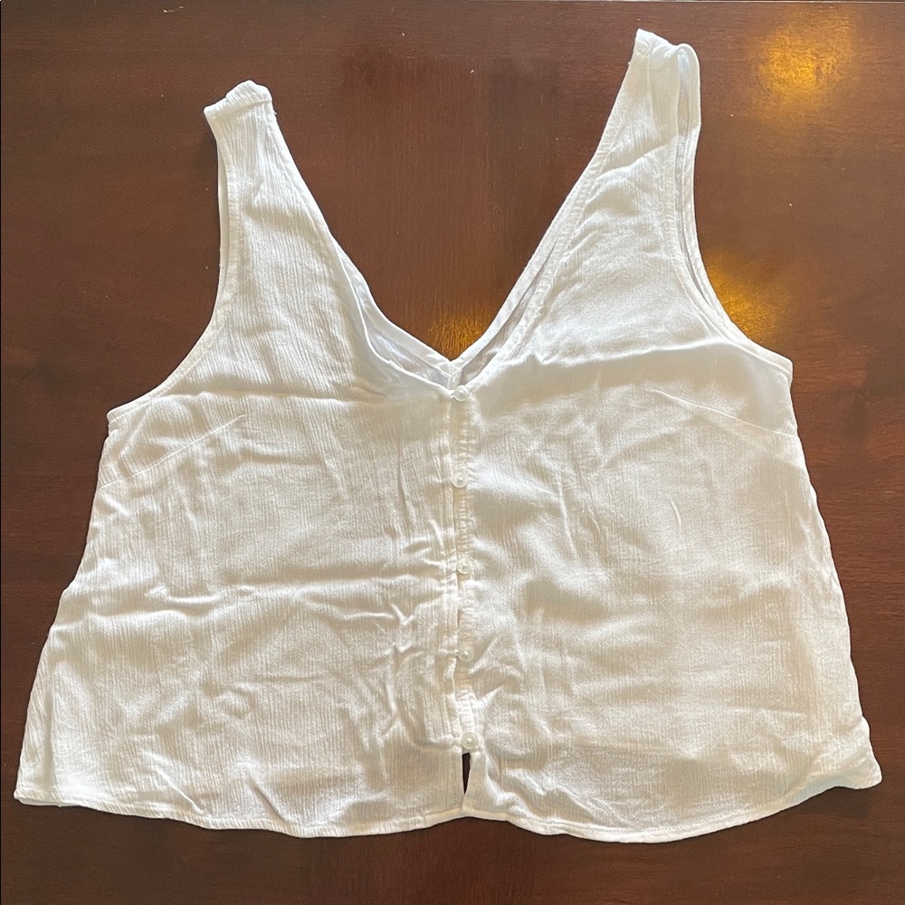 ASOS Women’s Sz 8 White Sleeveless Tank